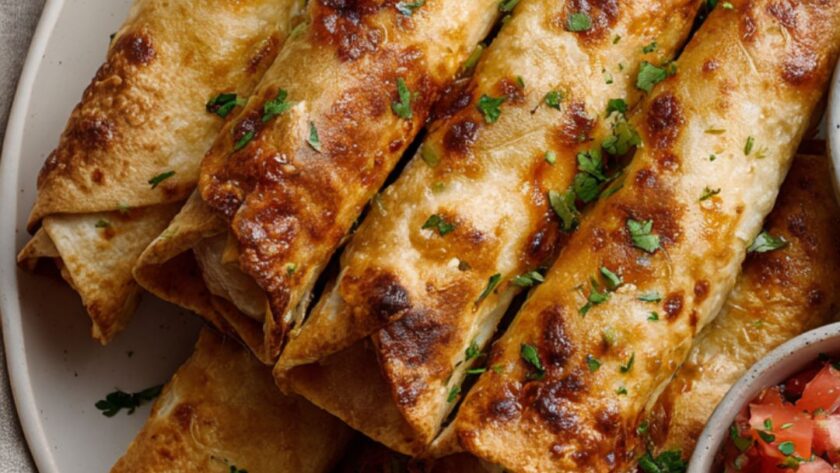 Martha Stewart Crispy Baked Chicken Flautas Recipe