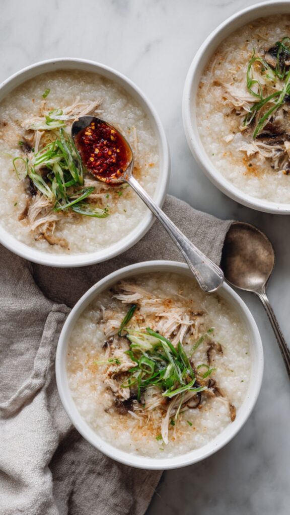 Martha Stewart Chicken And Mushroom Congee Recipe