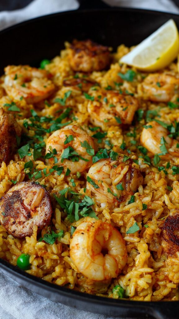 Martha Stewart Chicken And Shrimp Paella Recipe