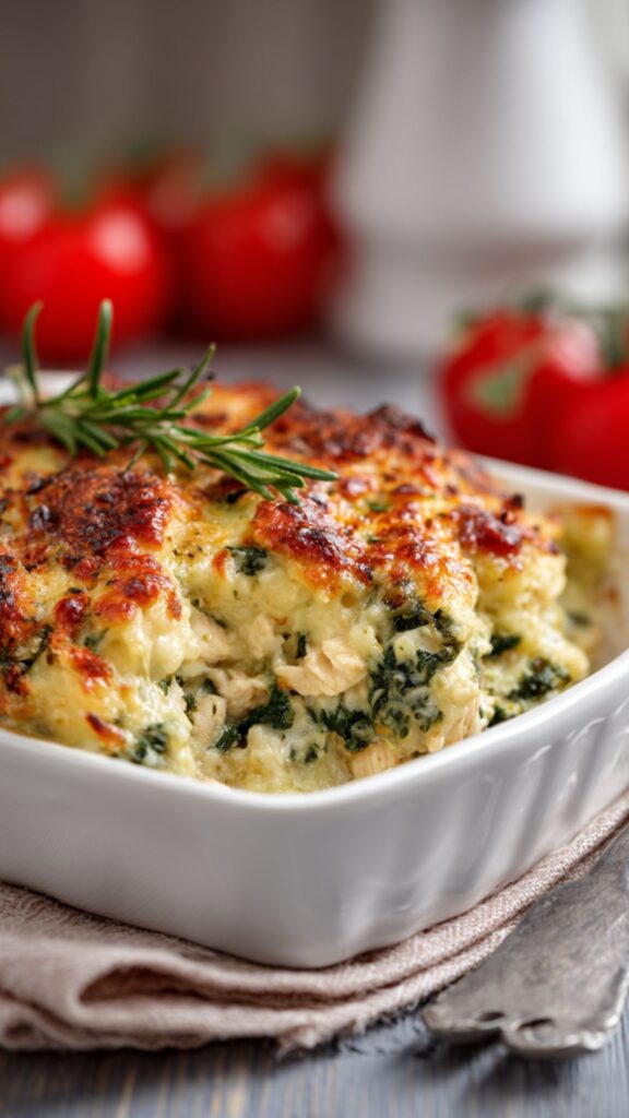 Martha Stewart Chicken And Spinach Casserole Recipe