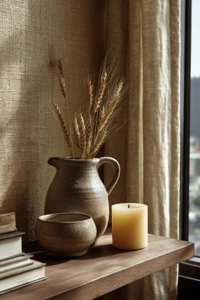 Grasscloth for Texture Without Pattern