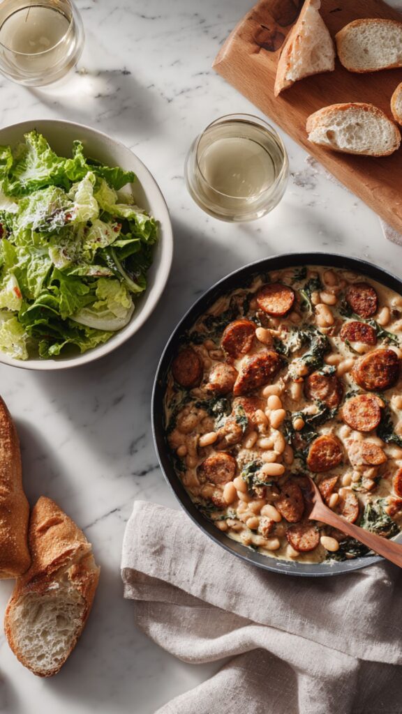 Martha Stewart Chicken Sausage And Bean Casserole Recipe