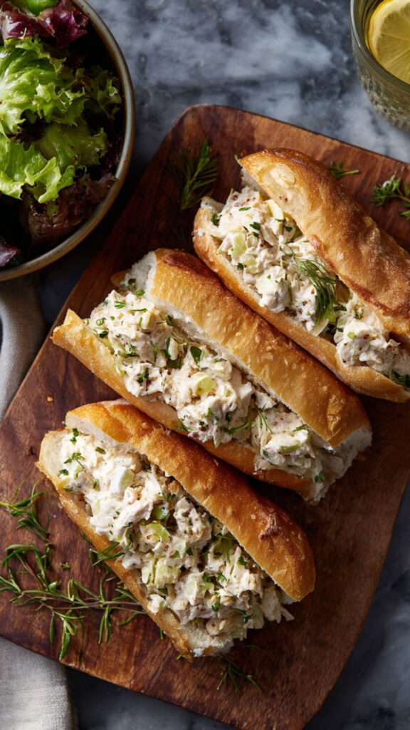 Martha Stewart Chicken Salad Club Roll Recipe