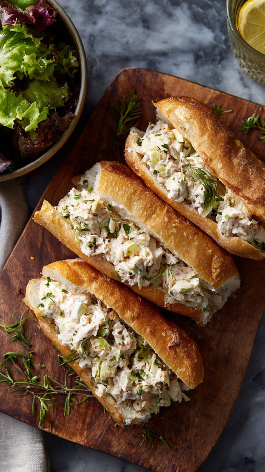 Chicken Salad Club Roll