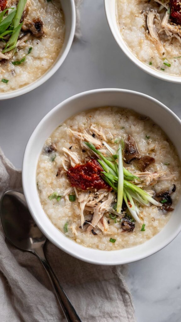 Martha Stewart Chicken And Mushroom Congee Recipe