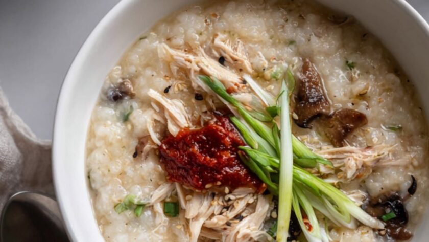 Martha Stewart Chicken And Mushroom Congee Recipe