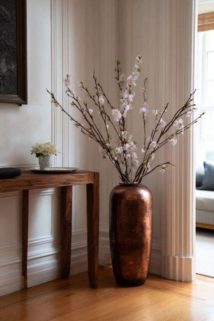 4. Flowering Branches in a Tall Vessel