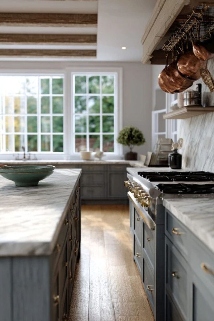 The Kitchen with Seven Counterparts