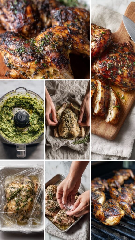 Martha Stewart Grilled Spatchcocked Chicken Recipe