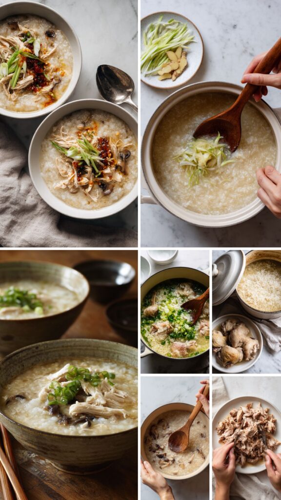 Martha Stewart Chicken And Mushroom Congee Recipe