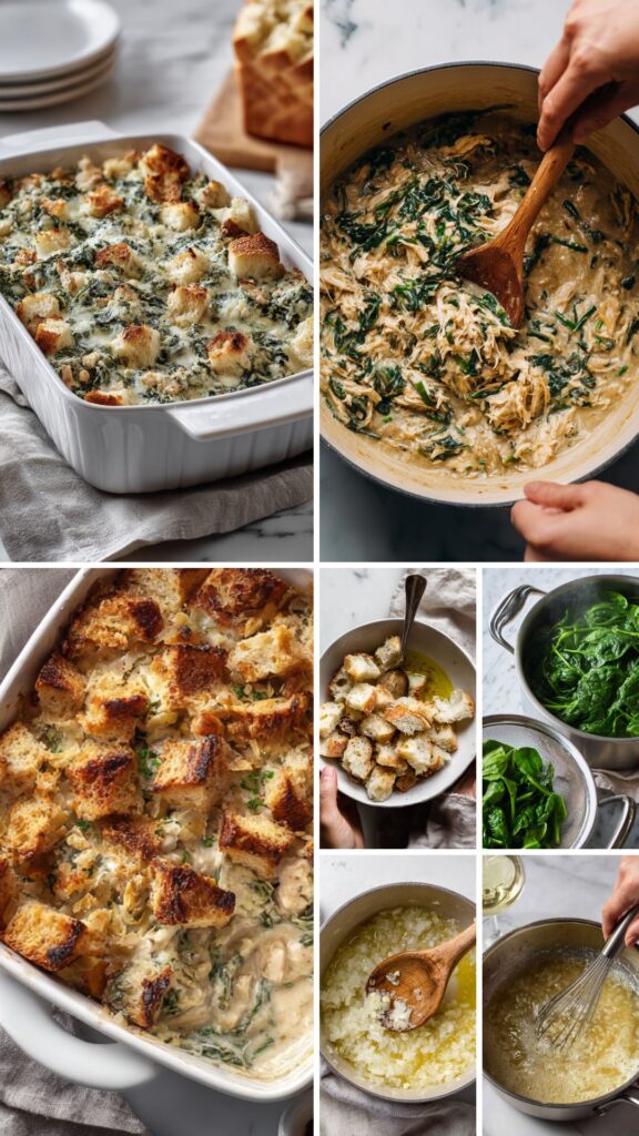 Martha Stewart Chicken And Spinach Casserole Recipe