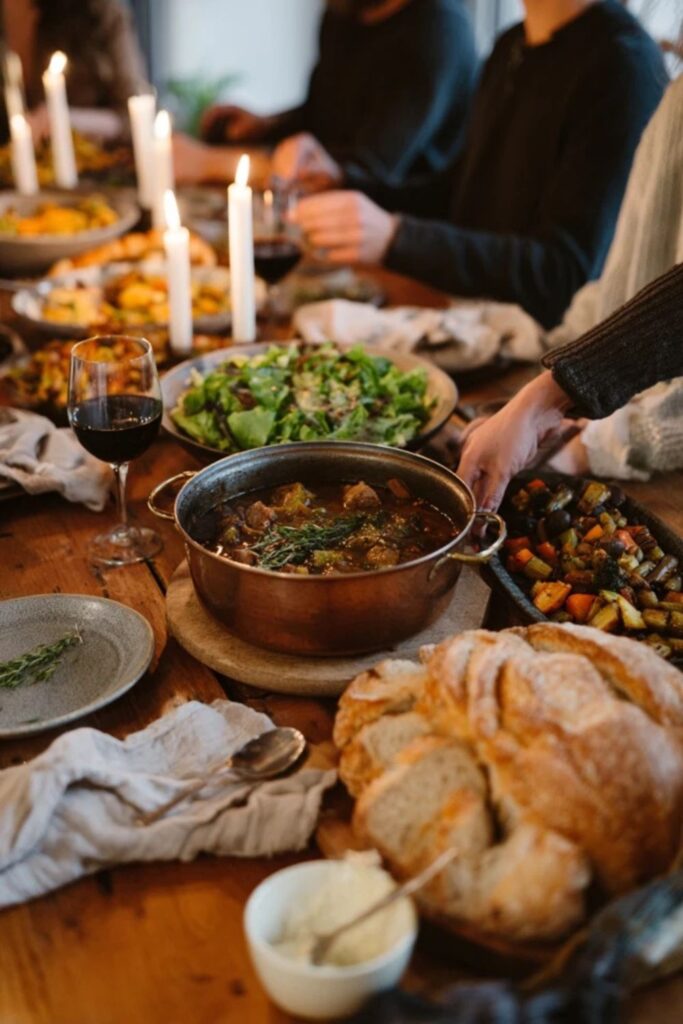Serve Family Style in the Pot You Cooked In