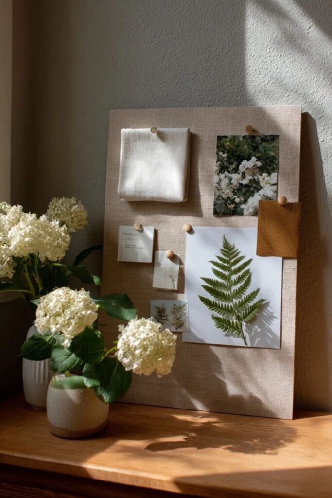 7. A Mood Board in the Martha Palette