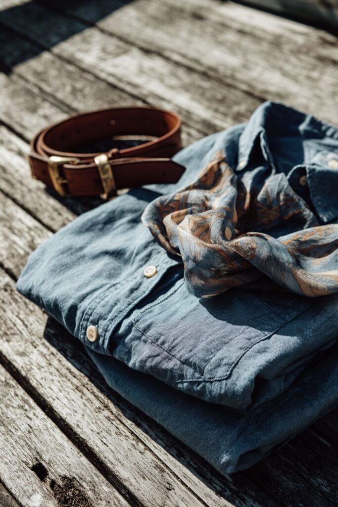 A Chambray Shirt as a Wardrobe Foundation