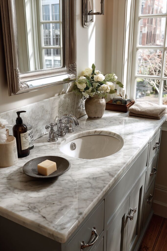 A Vanity That Looks Like Furniture