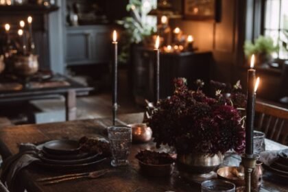 Black Martha Stewart Aesthetic_ 15 Moody Ideas for Homes That Glow in the Dark