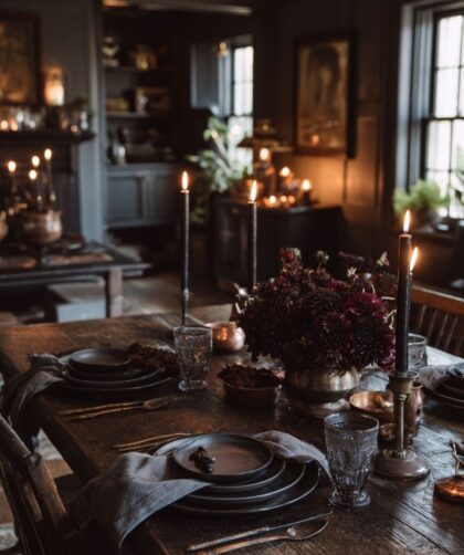 Black Martha Stewart Aesthetic_ 15 Moody Ideas for Homes That Glow in the Dark