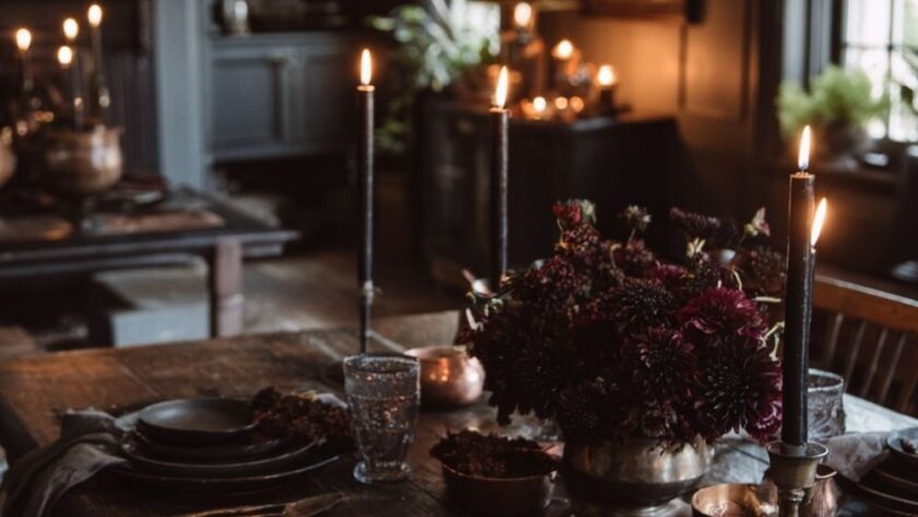 Black Martha Stewart Aesthetic_ 15 Moody Ideas for Homes That Glow in the Dark