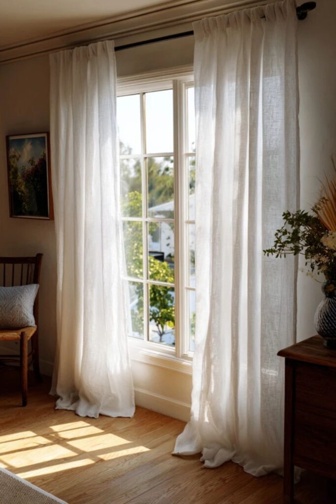 Curtains That Touch the Floor