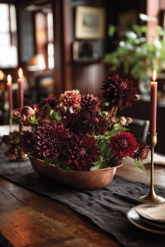 Dark Botanicals Instead of White Flowers