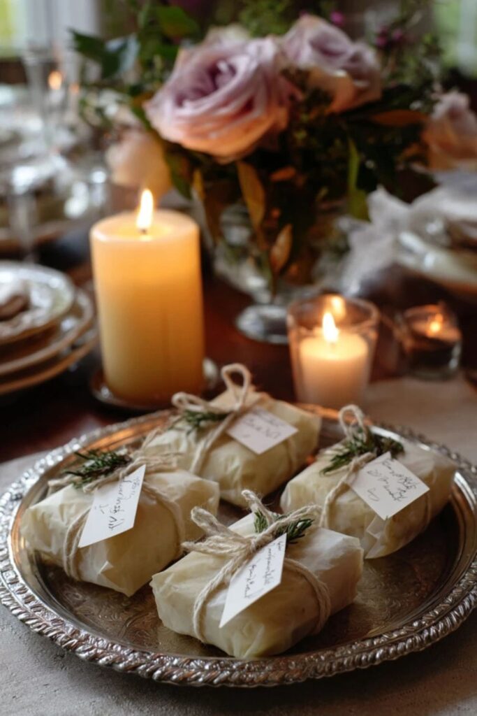 Edible Favors Wrapped by Hand