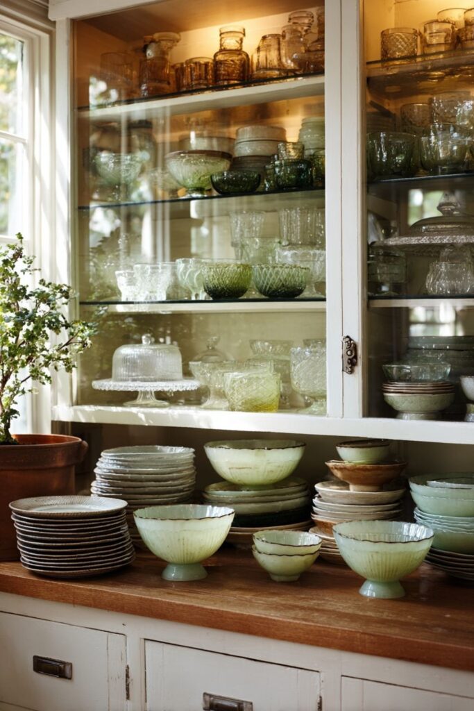 Fire-King Jadeite on Every Shelf