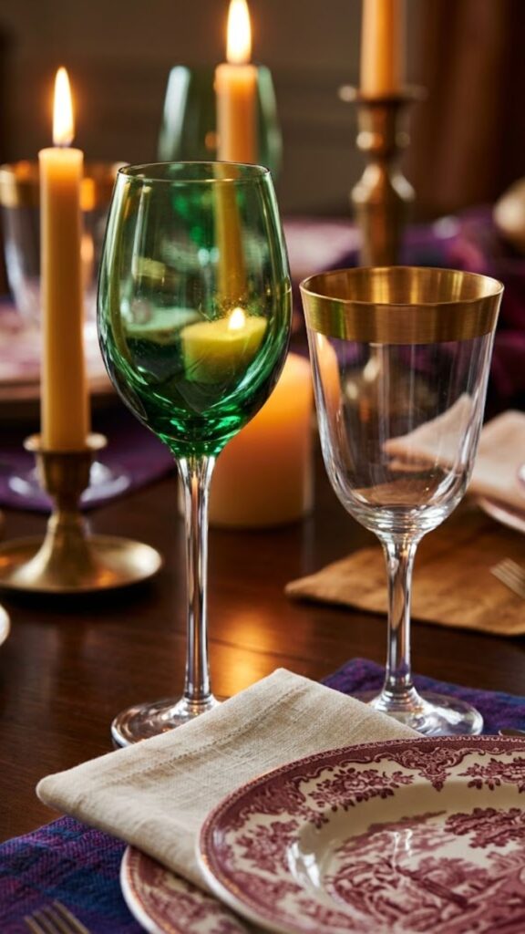 Green-Tinted Glassware