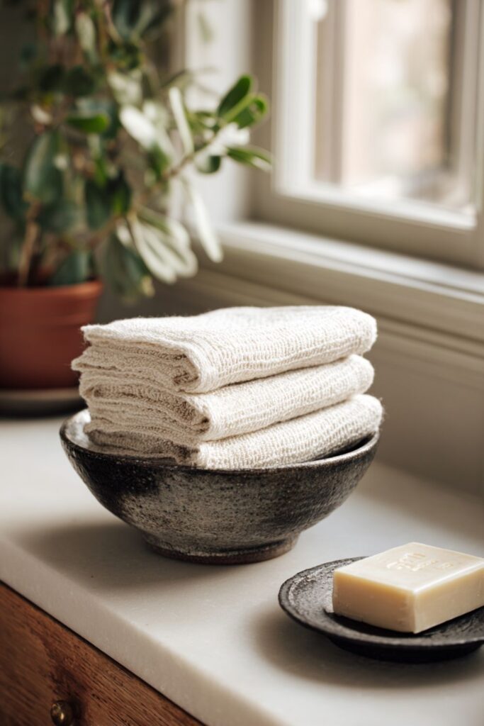 Linen Hand Towels for Guests