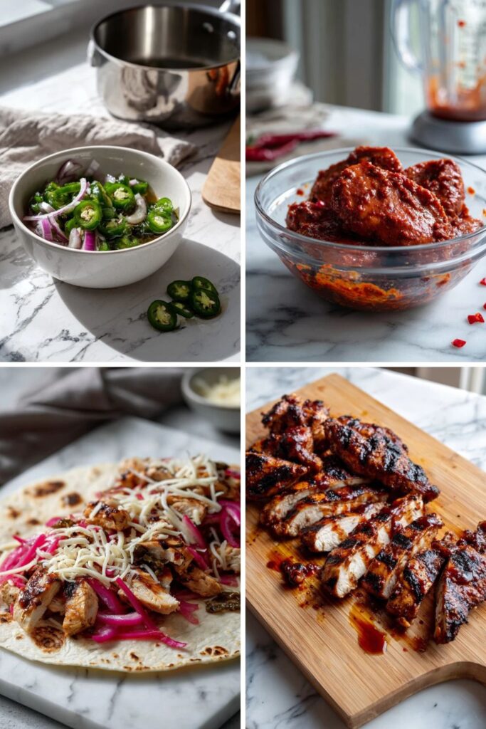 Martha Stewart Adobo Marinated Chicken Quesadillas Recipe