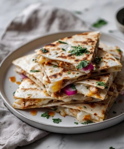 Martha Stewart Adobo Marinated Chicken Quesadillas Recipe