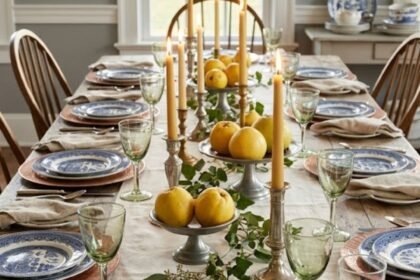 Martha Stewart Aesthetic Table