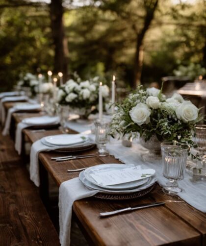 Martha Stewart Aesthetic Wedding