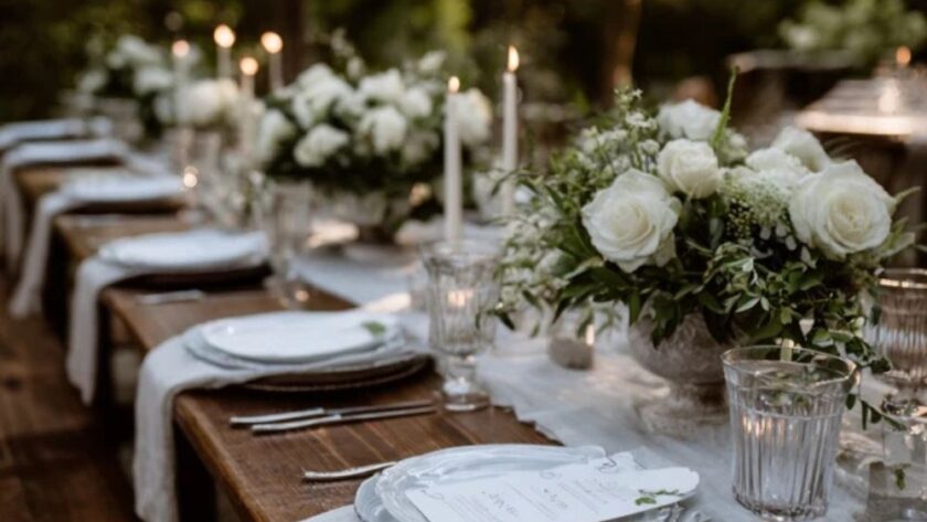 Martha Stewart Aesthetic Wedding