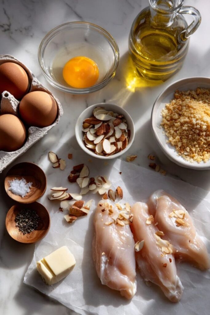 Martha Stewart Almond Crusted Chicken Recipe