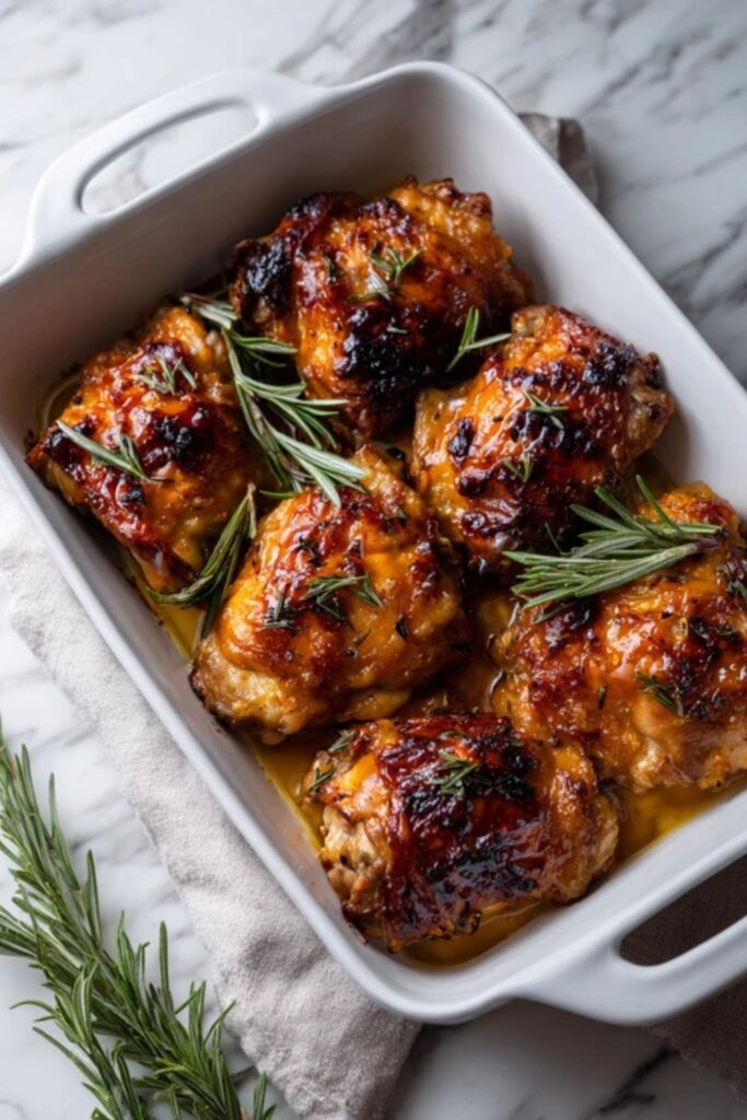 Martha Stewart Apricot Dijon Glazed Chicken Recipe