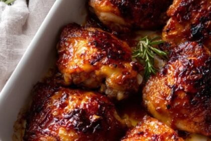 Martha Stewart Apricot Dijon Glazed Chicken Recipe