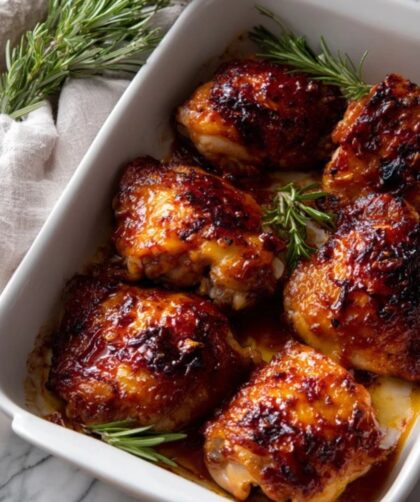 Martha Stewart Apricot Dijon Glazed Chicken Recipe