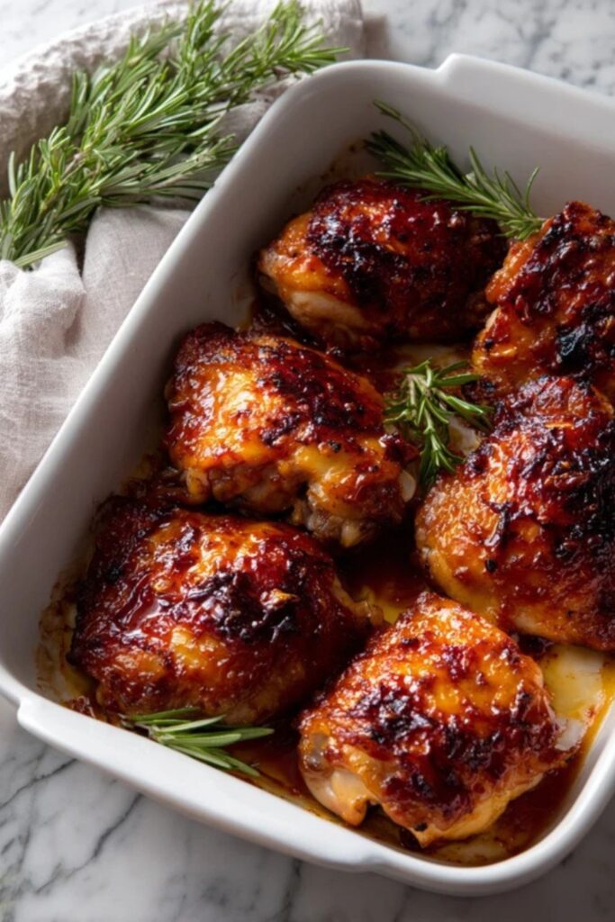 Martha Stewart Apricot Dijon Glazed Chicken Recipe