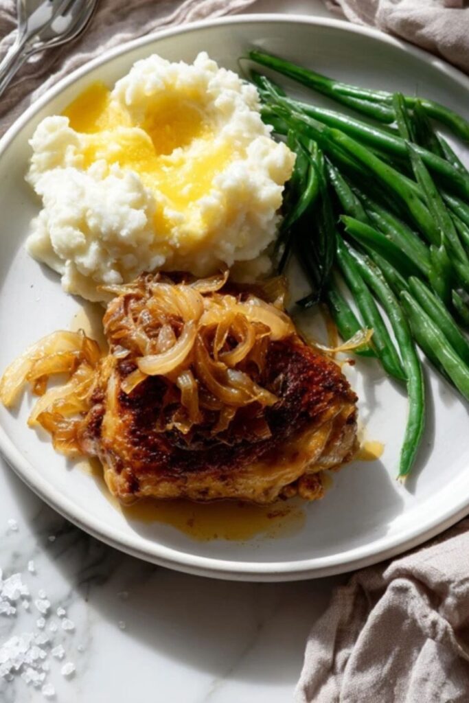 Martha Stewart Baked Chicken And Onions Recipe