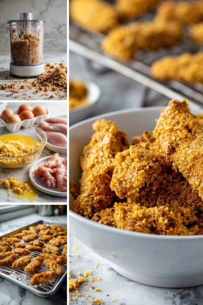 Martha Stewart Baked Chicken Fingers Recipe