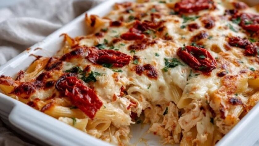 Martha Stewart Baked Penne With Chicken And Sun Dried Tomatoes Recipe