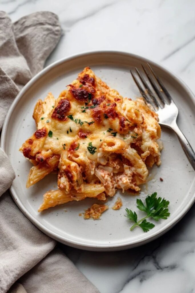 Martha Stewart Baked Penne With Chicken And Sun Dried Tomatoes Recipe