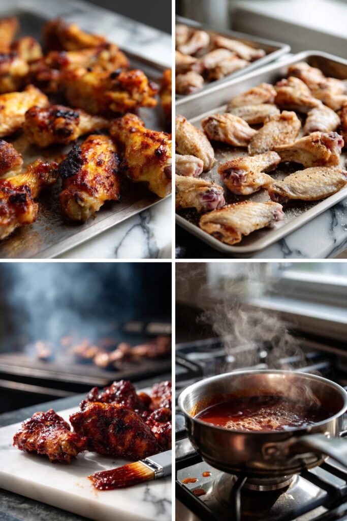 Martha Stewart Barbecued Chicken Wings Recipe