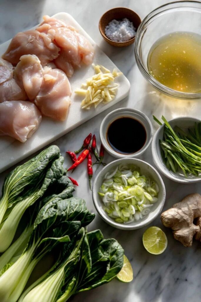 Martha Stewart Bok Choy And Chicken Soup Recipe