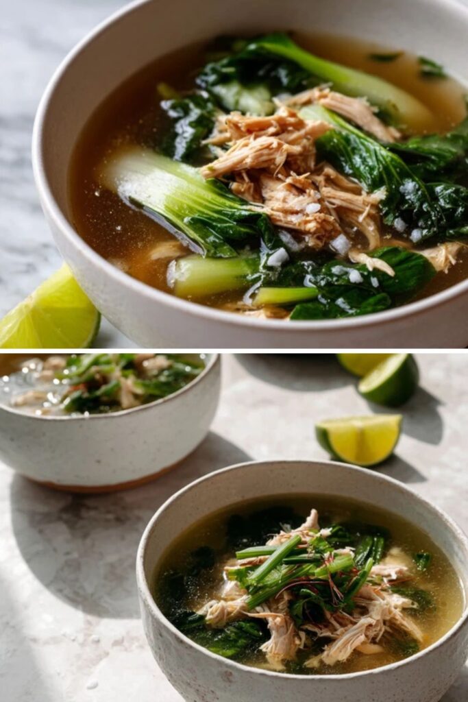 Martha Stewart Bok Choy And Chicken Soup Recipe