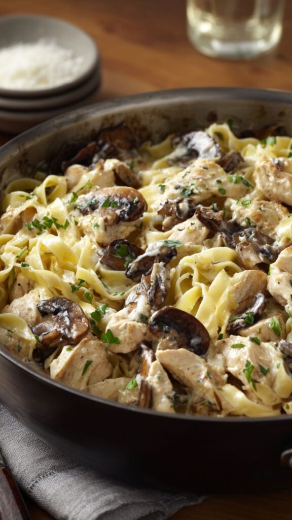 Martha Stewart Chicken And Mushroom Tagliatelle Recipe