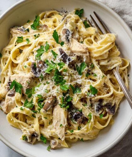 Martha Stewart Chicken And Mushroom Tagliatelle Recipe