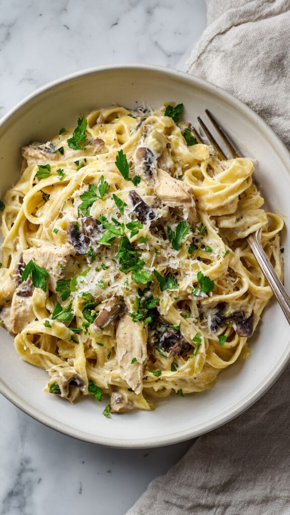 Martha Stewart Chicken And Mushroom Tagliatelle Recipe