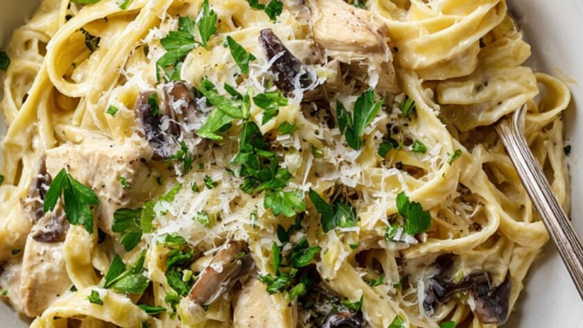 Martha Stewart Chicken And Mushroom Tagliatelle Recipe