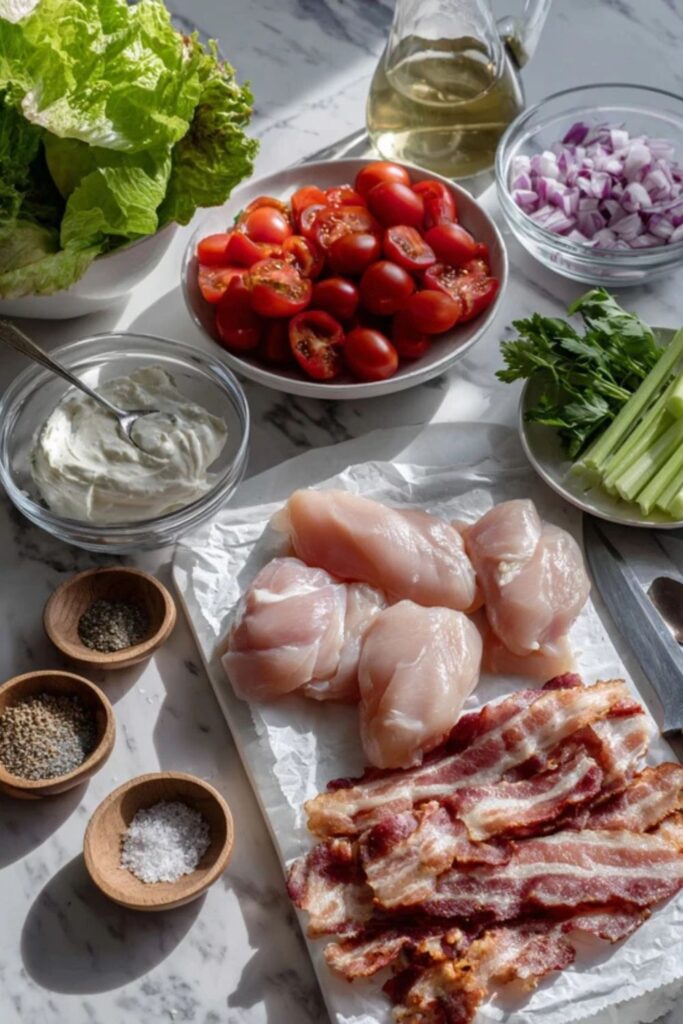 Martha Stewart Chicken Club Salad Recipe